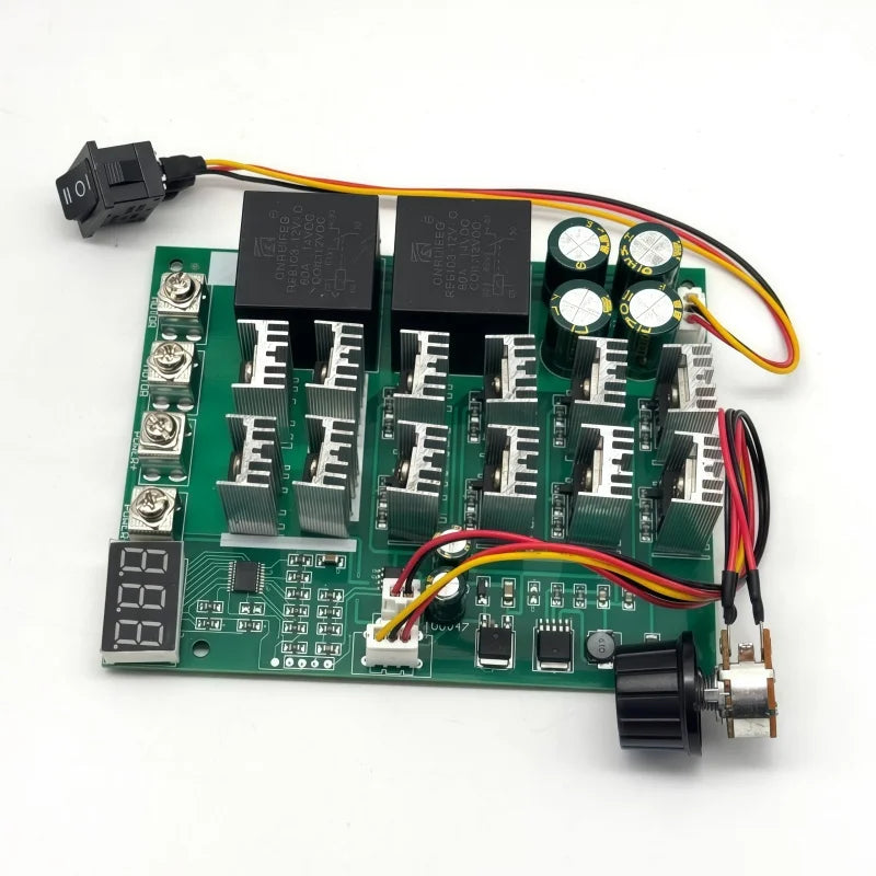 10–55V DC PWM-motortoerentalregelaar