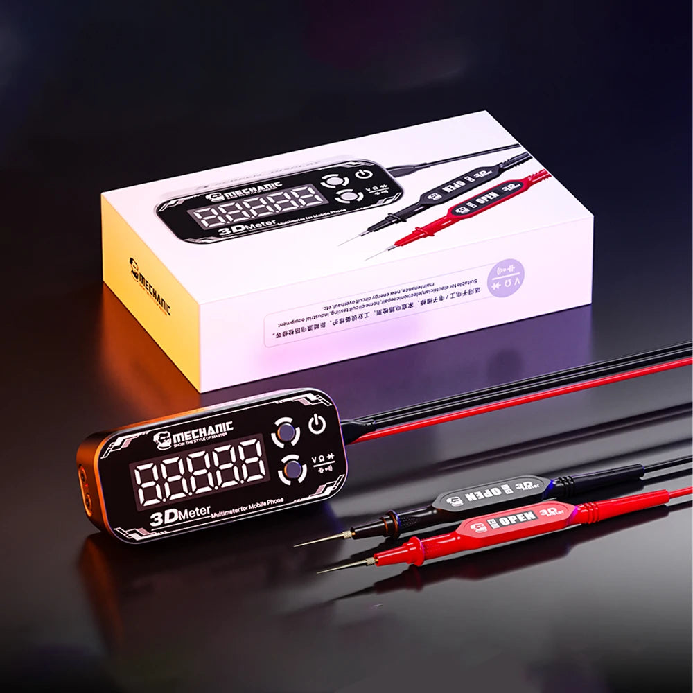 Three-Screen Electronics Multimeter