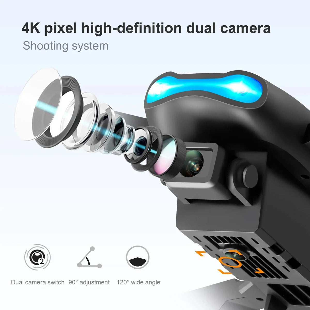 E99 Camera Quadcopter with Remote and Carry Bag