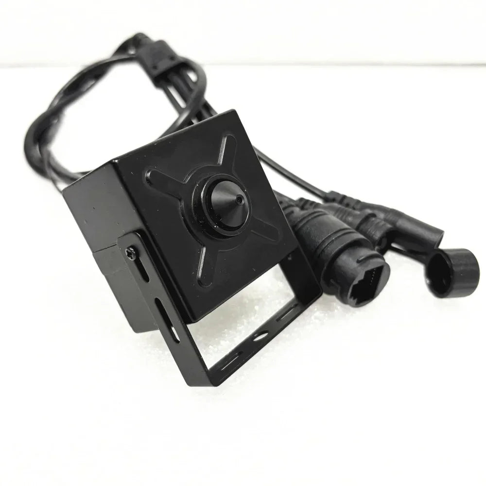 Telecamera IP a foro stenopeico con registrazione su scheda SD POE