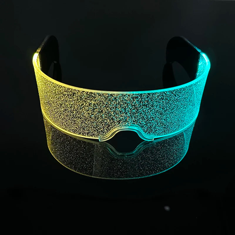 New Colorful LED Glasses Women Men Decor Eyewear Luminous Party Glasses Glowing For Rave Night Club Bar Dancing Party