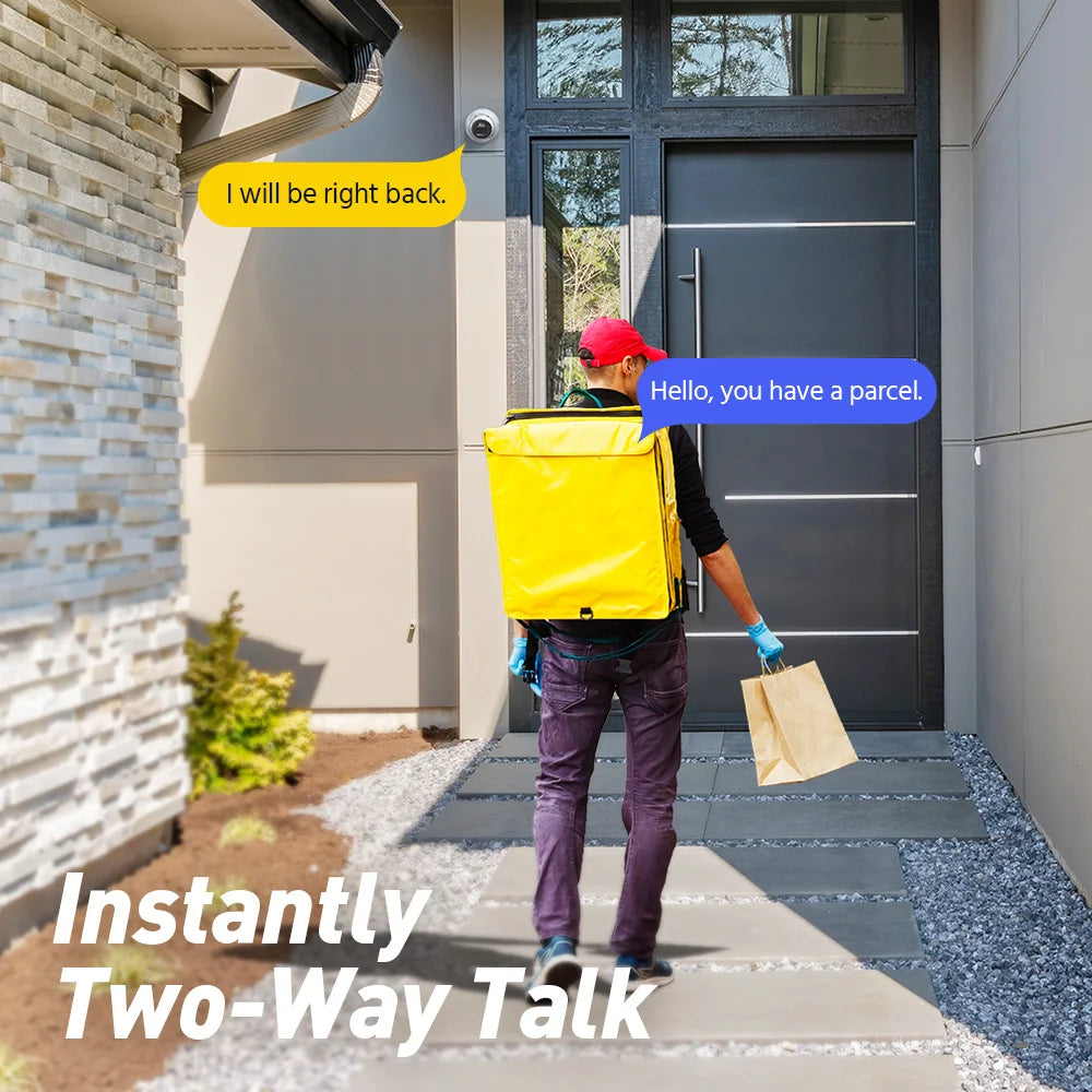 ANNKE 8MP Outdoor PoE Security Camera with Two-Way Audio