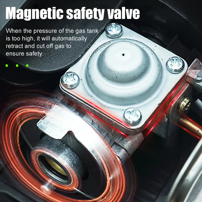 BRS-97 3800W Folding Butane Camping Gas Stove with Ignition