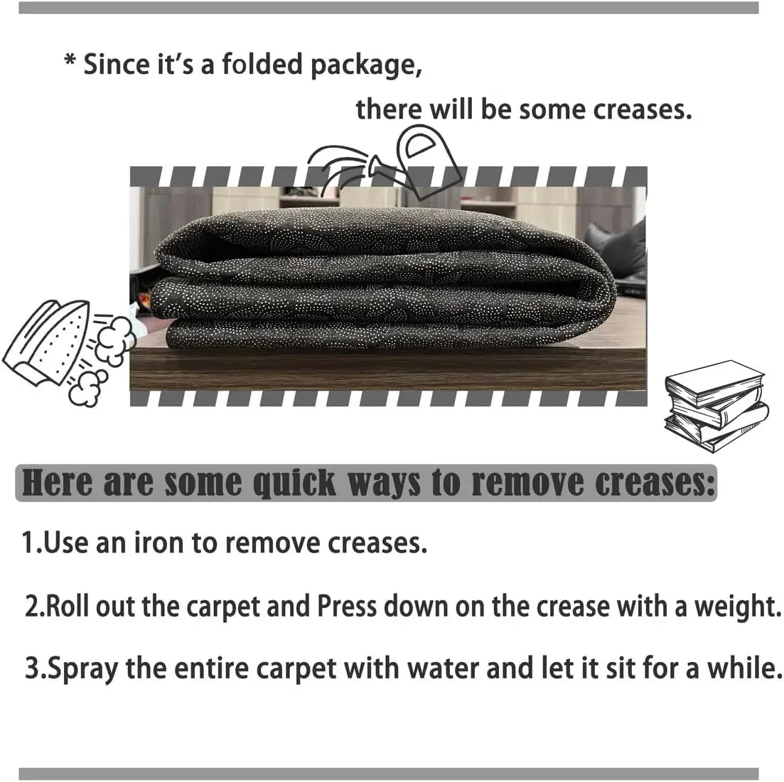 2D Optical Illusion Doormat – Non-Slip & Easy Clean 🌀