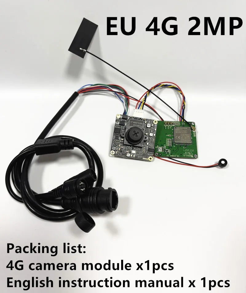 4G Mini Security Camera with Motion Detection and App Alerts