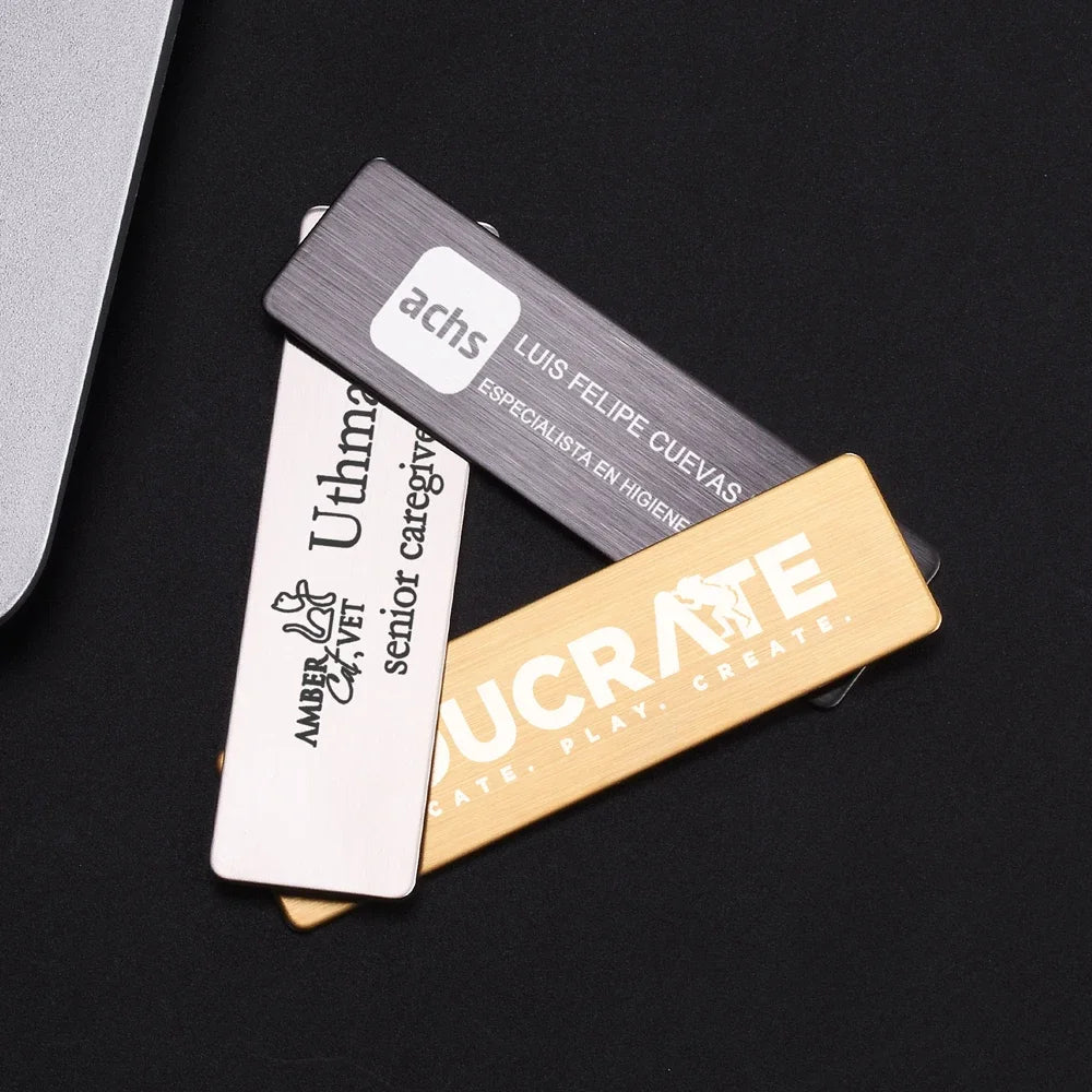 Targa identificativa personalizzata in acciaio inossidabile per cassetta postale e porta