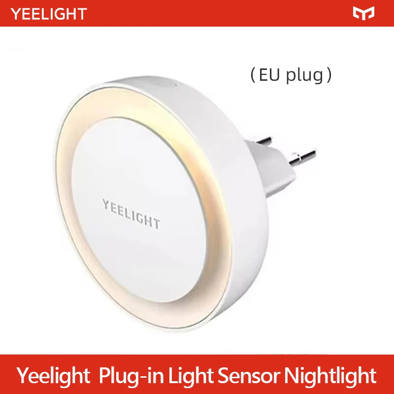 EU Plug-In Night Light with Light Sensor