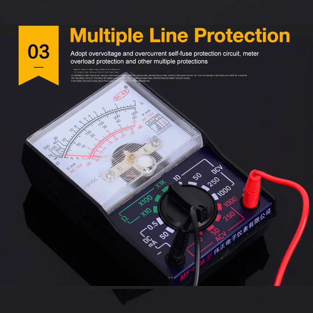 MF-110A Pocket Analog Multimeter