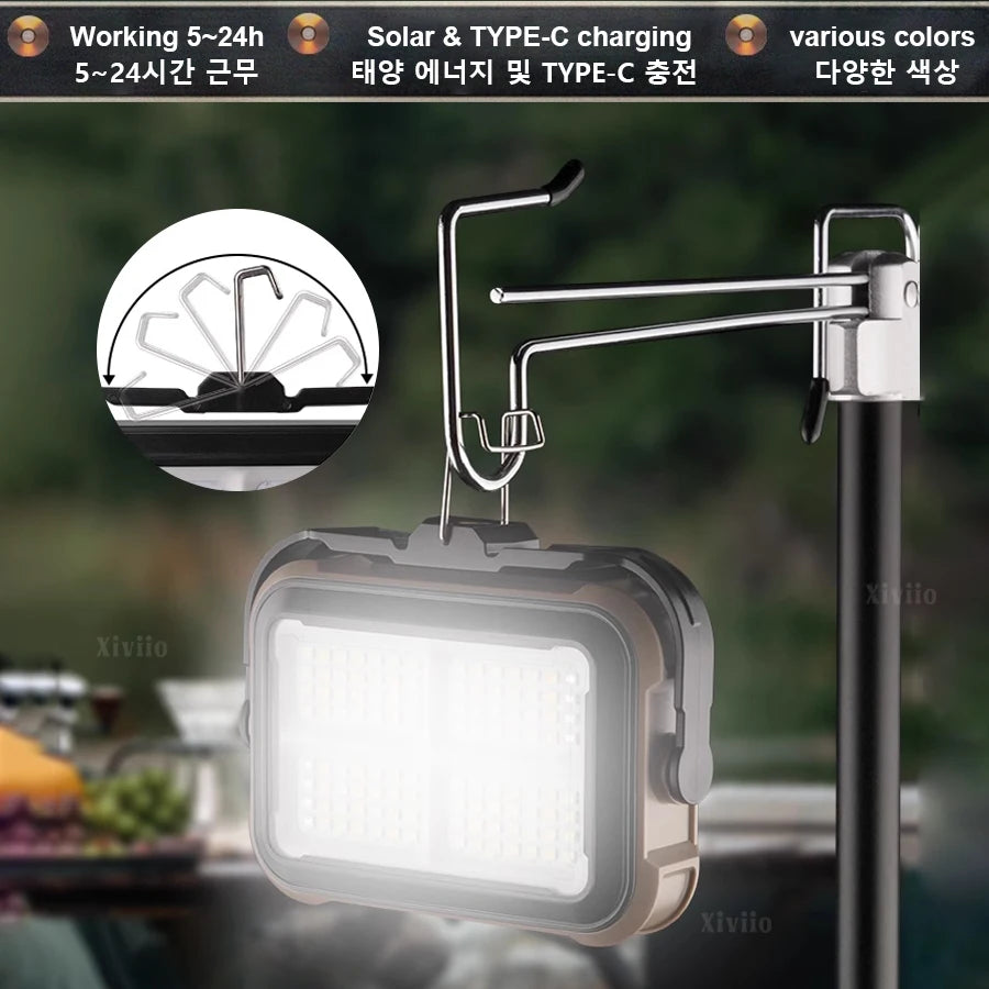Draagbare LED Kampeerlamp Opties