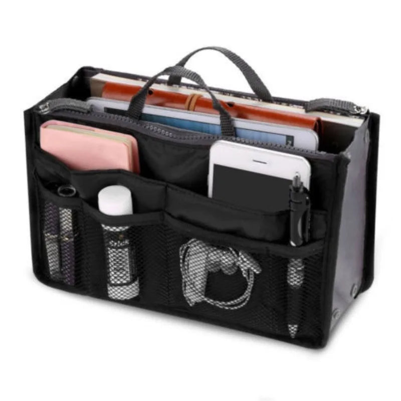 Felt Handbag Organiser Insert with Double-Folding Sides