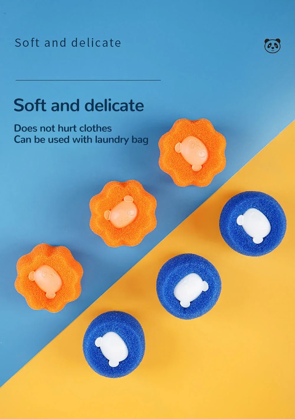 Laundry Balls Pet Hair Collector for Washing Machine Reusable Laundry Lint Catcher Removes Lint From Clothes Pet Cat Accessories