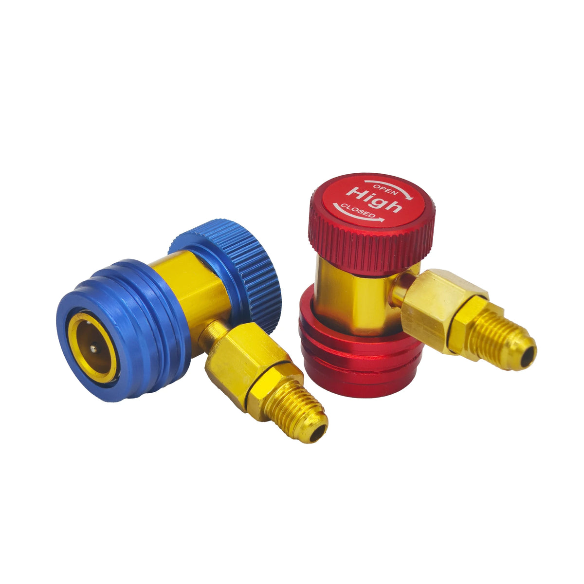 Cilindru adaptor Freon R134a senzor/gaz injector cu conectare reglabilă, furtun adaptor degajare rapidă, instalație aer condiționat