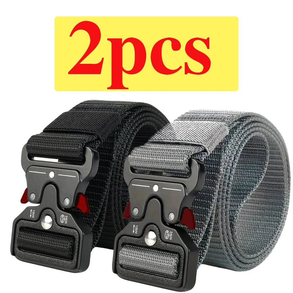 120cm Tactical-Style Belt Pair - Colour Options