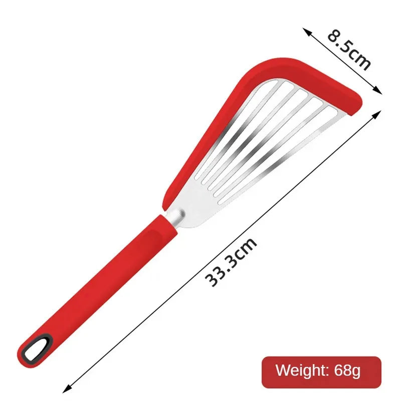 Kitchen Turner, Silicone/Steel Style Options