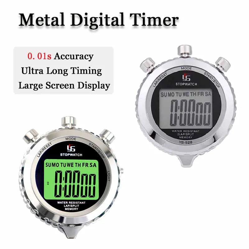 Digital Sports Stopwatch, Backlight Options