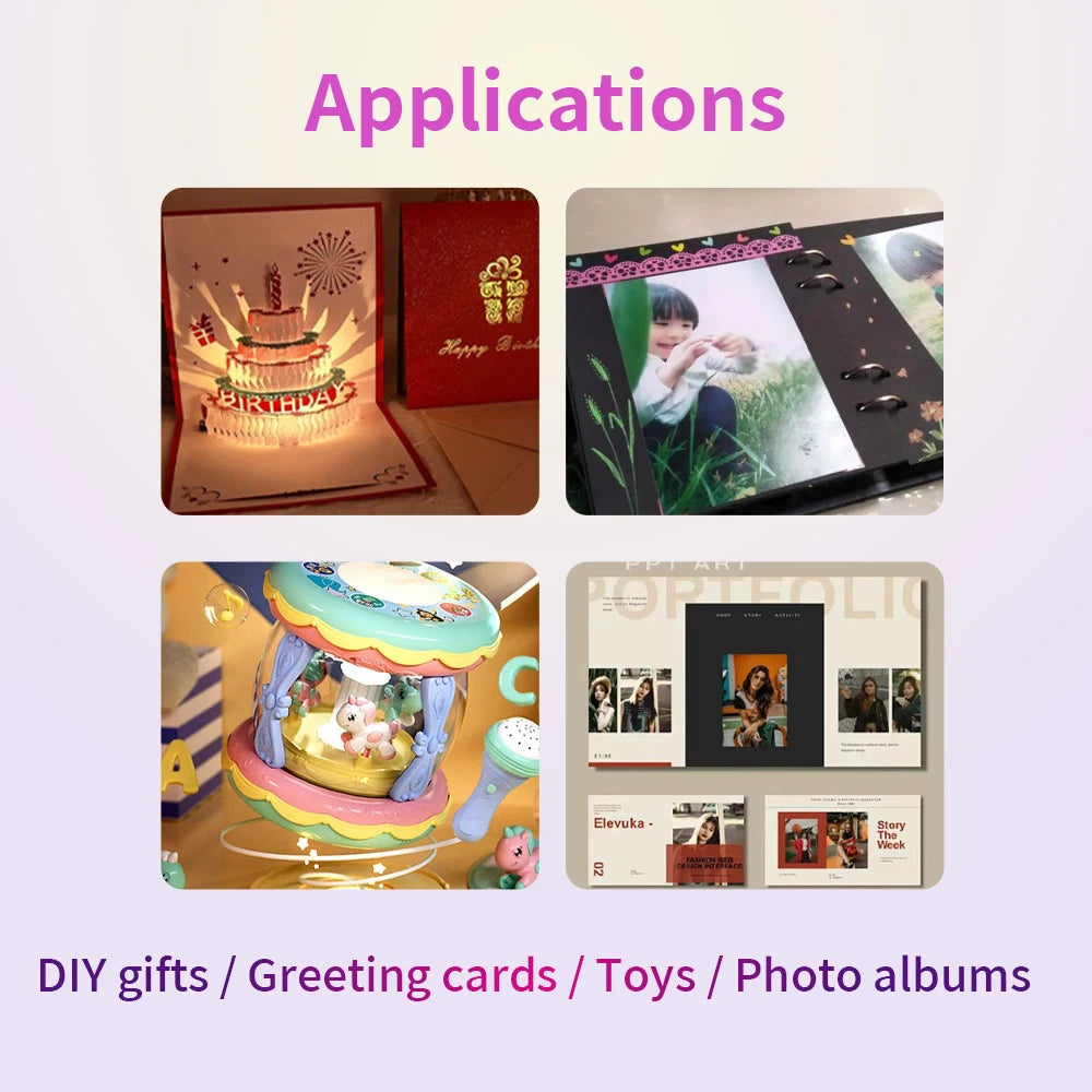 Recordable Sound Module 8M MP3 Button Control Music Voice Player Programmable Board with Speaker for DIY Greeting Card Gift