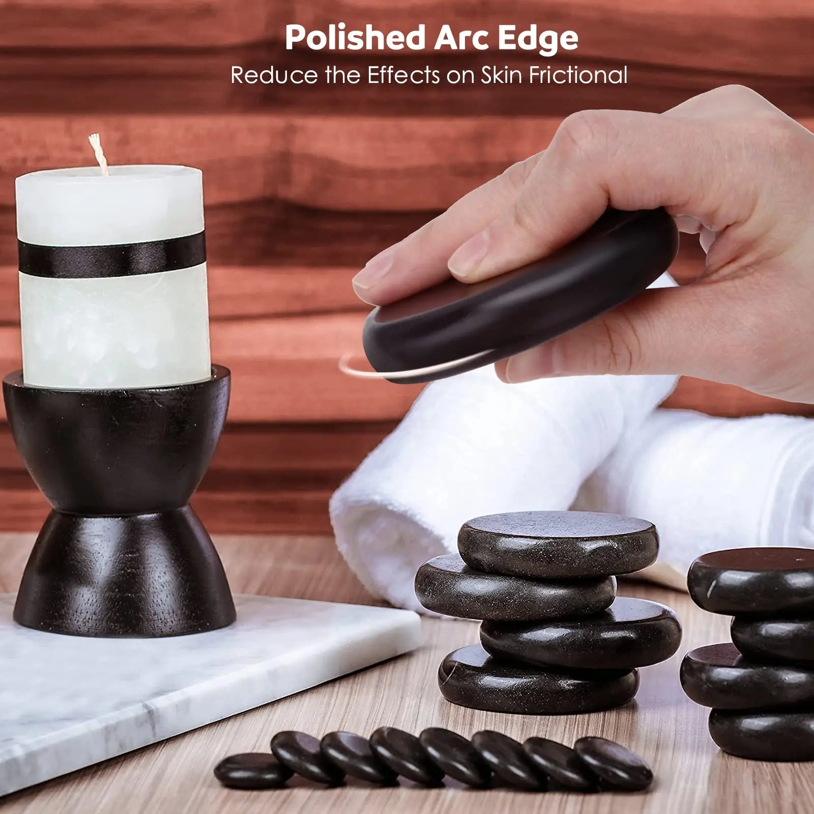 Hot Stones Massage Set with Temperature Adjustment