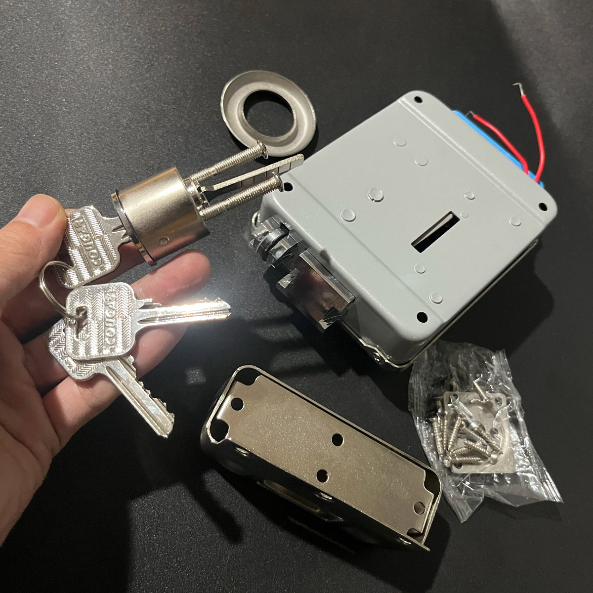 KD-208HSS-II Electric Door Lock with Keys