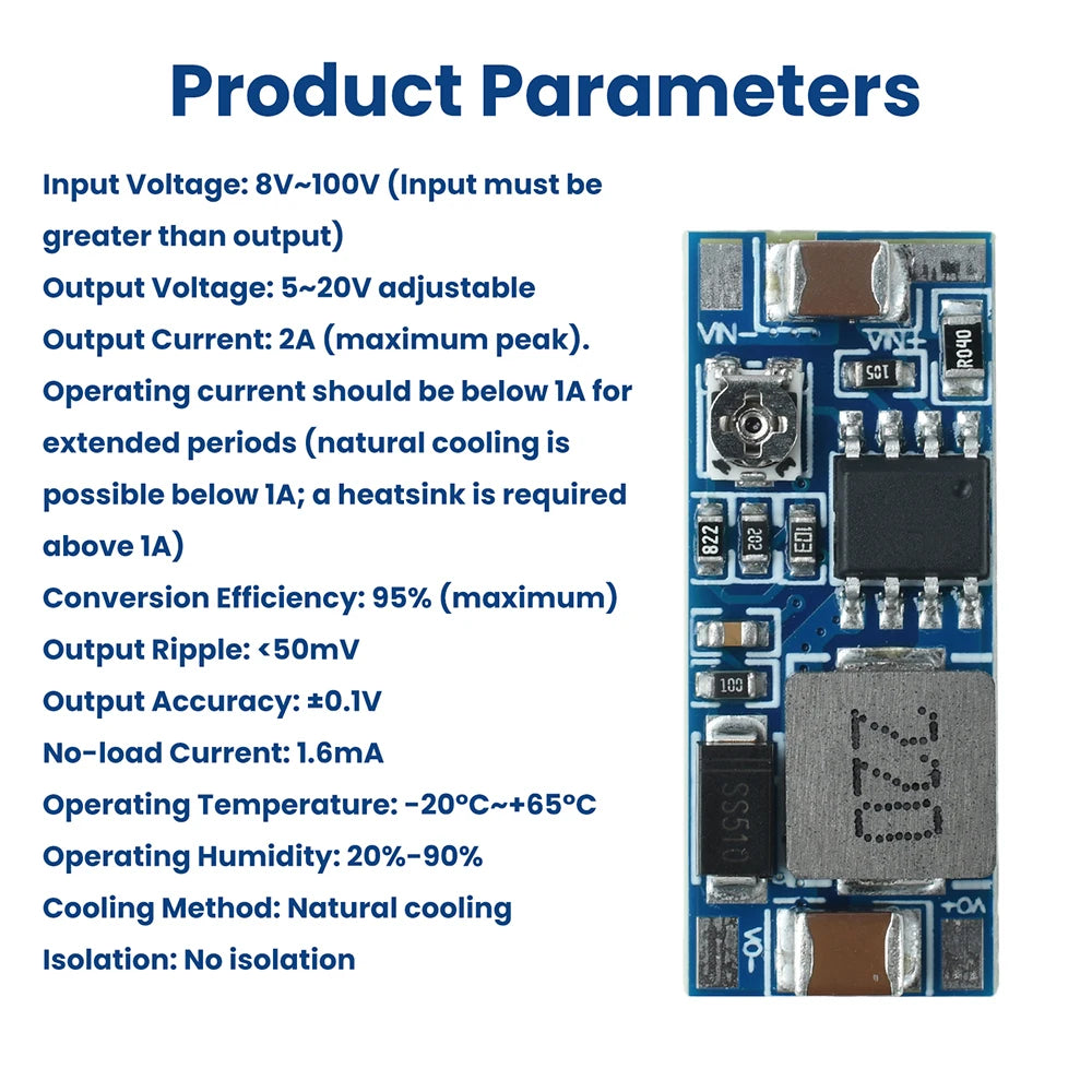 Adjustable 5-20V DC Buck Converter Module