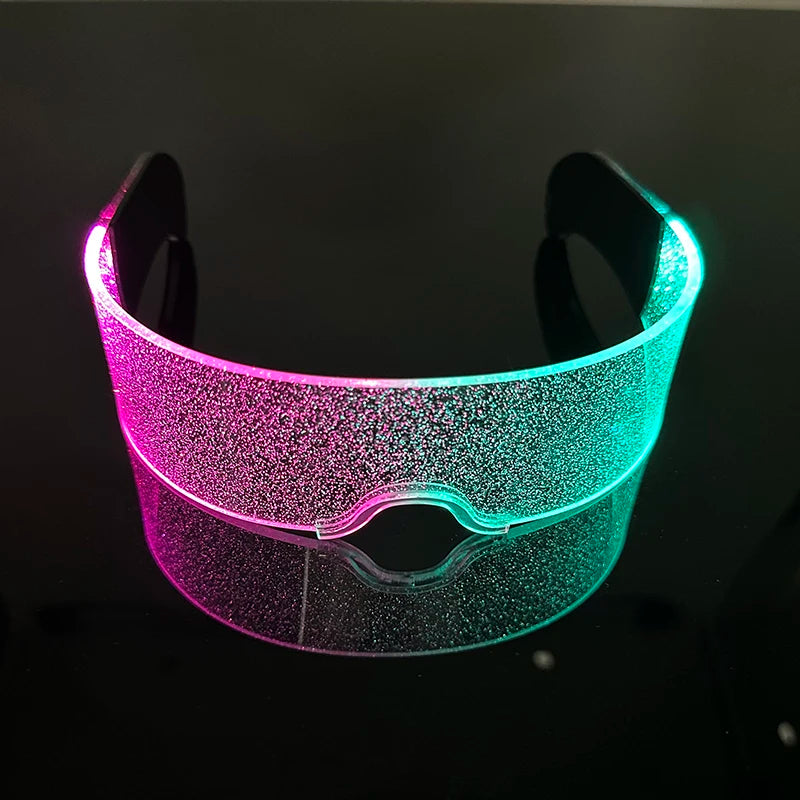 New Colorful LED Glasses Women Men Decor Eyewear Luminous Party Glasses Glowing For Rave Night Club Bar Dancing Party