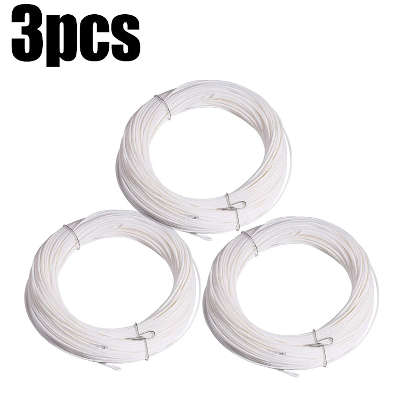 100ft, 1F-8F Weight Forward Floating Fly Fishing Line Fluo Front Welded Loop Fly Line, Fishing Goods, Pesca, Accessories