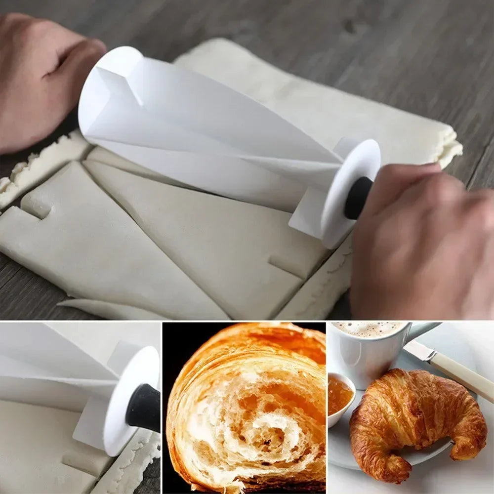 Plastic Croissant Dough-Cutting Roller