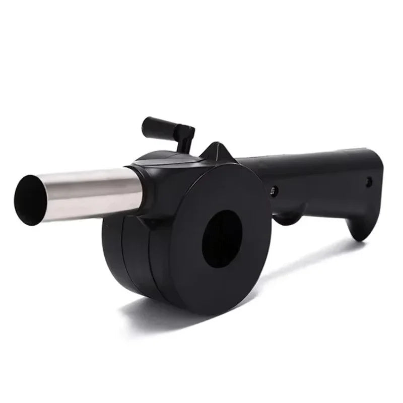 Picnic Camping Accessories BBQ Tools Portable Barbecue Fan BBQ Accessories Hand-cranked Air Blower Fire Bellows Tools