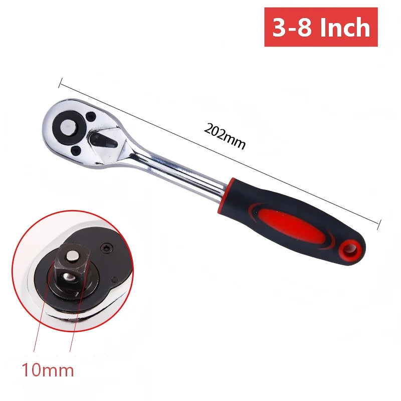 24-Tooth Socket Ratchet Handle