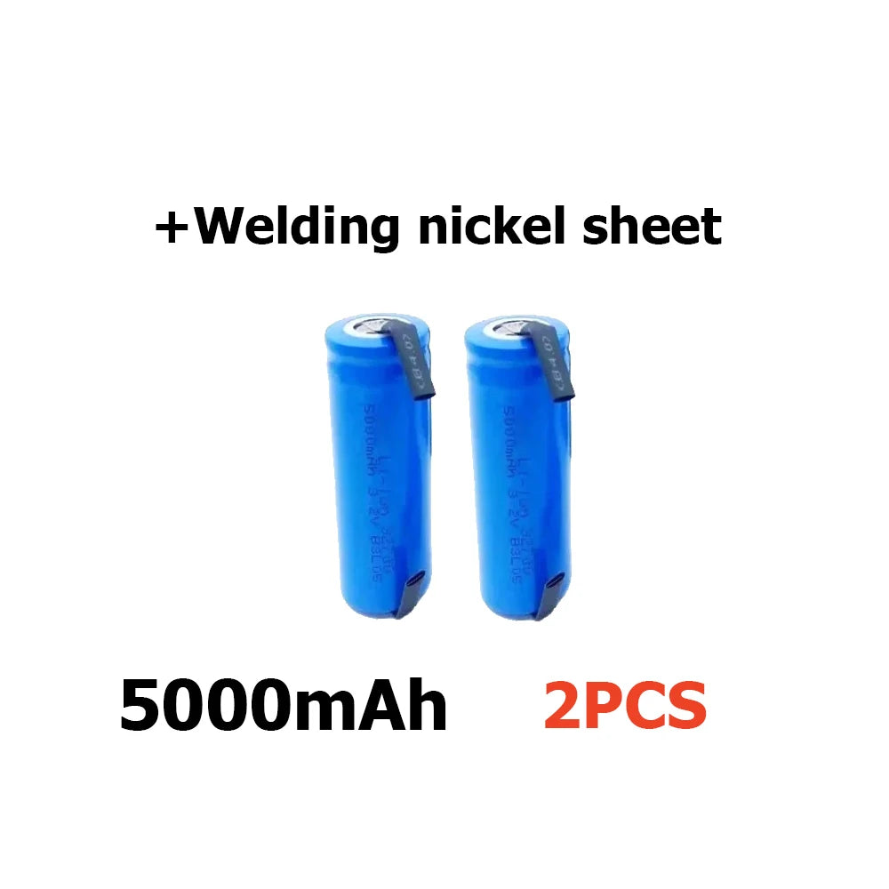 32700 LiFePO4 Battery Cell, 3.2 V 5000 mAh, 35 A