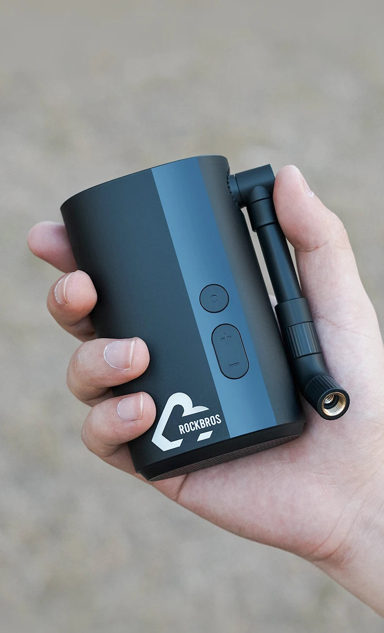 Tragbare elektrische Fahrradpumpe 150 PSI Mini-Inflator mit digitaler Anzeige