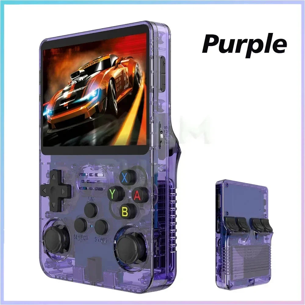 R36S Console de jeu portable rétro Émulateur de jeu IPS 3,5 pouces