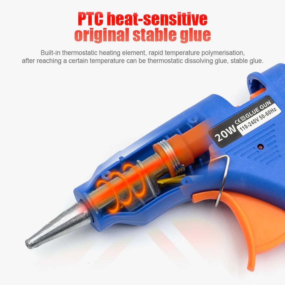 20 W Mini Hot-Glue Gun - Kit Options