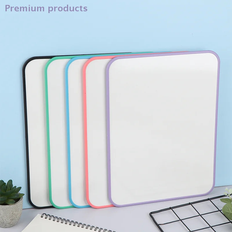 Quadro compacto de dupla face para escrita a seco, 30.5 × 23cm