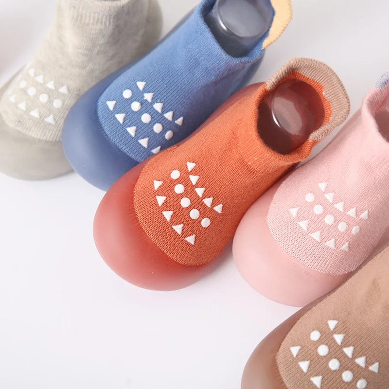 Non-Slip Baby Sock Shoes – First Walkers