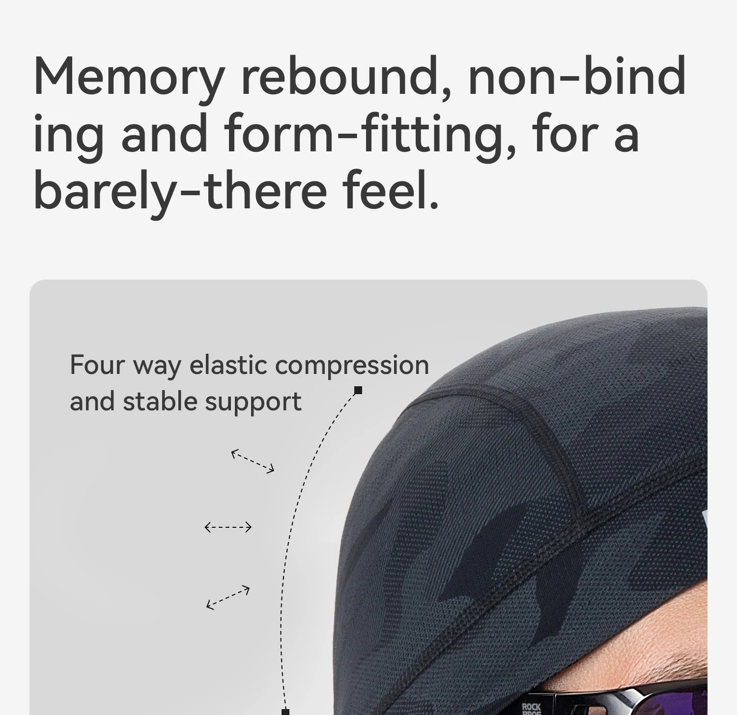 Cycling Head Cover Inner Cap for Helmet Comfort