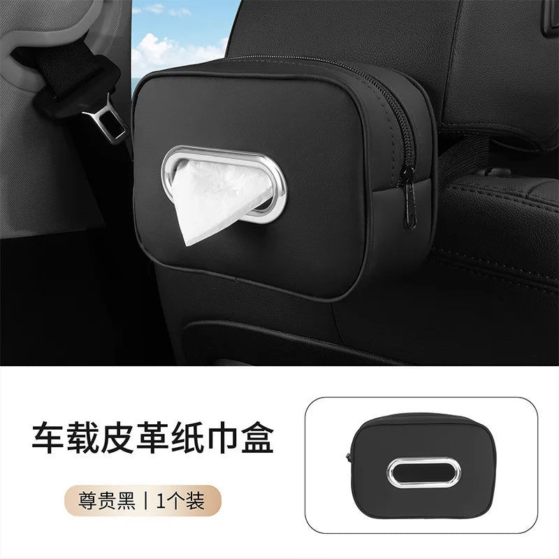 Car Seat-Back Organiser with Tissue Storage