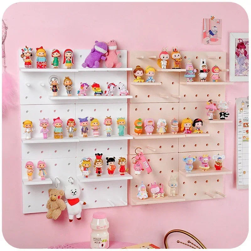 Plastic Pegboard Wall Organiser, Colour Options