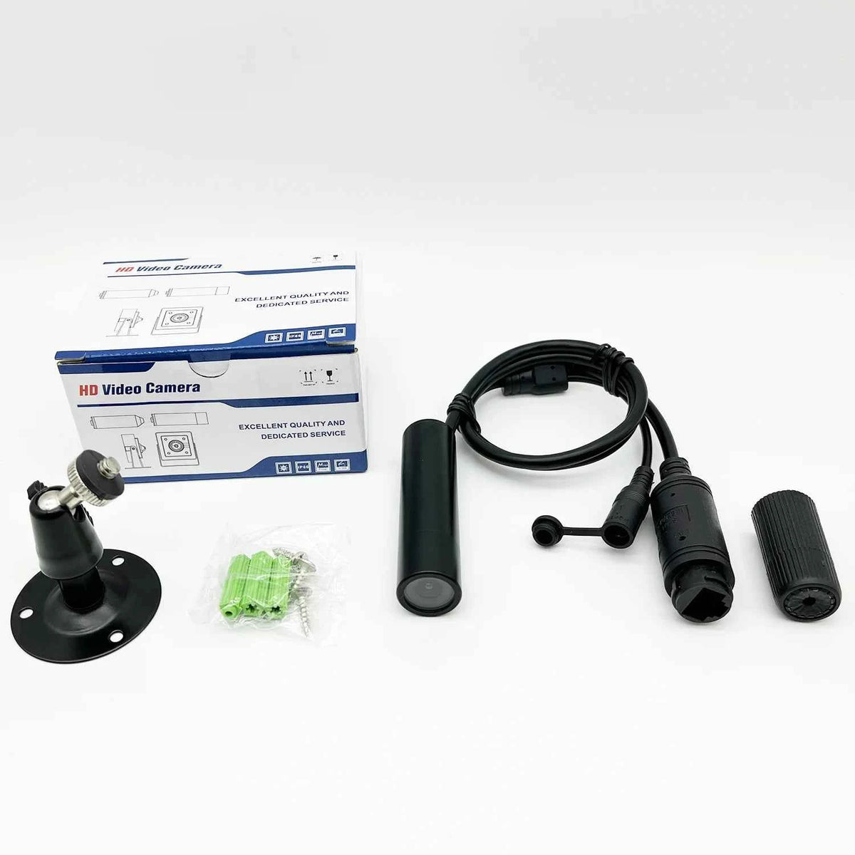 5MP PoE IP Mini Bullet Camera with Motion Detection and Onvif