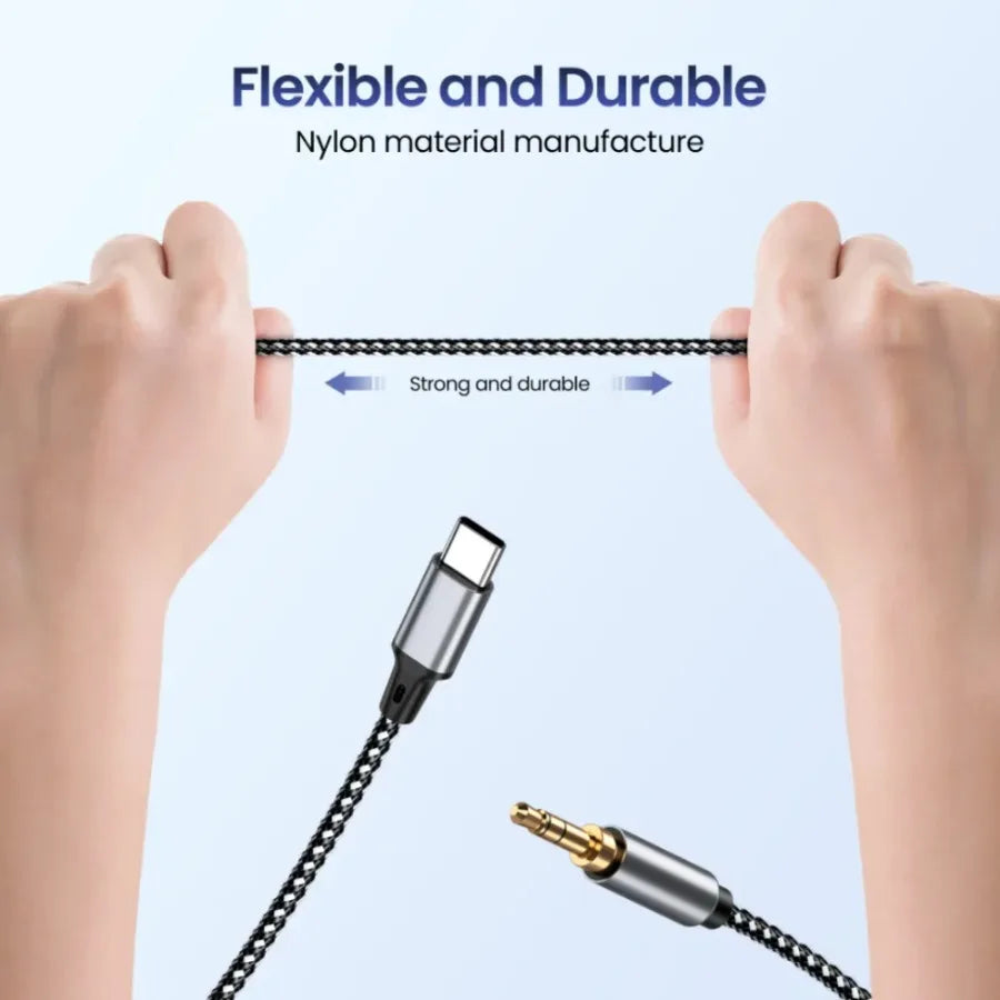 Zvukový kábel USB-C na 3,5 mm AUX