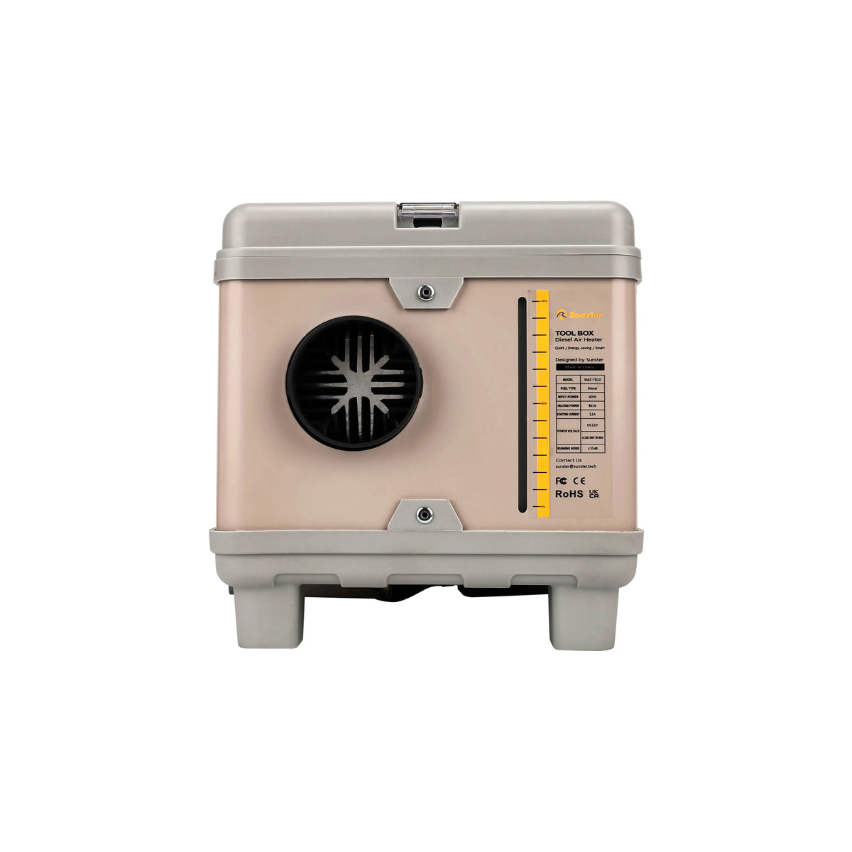 8KW 12V/220V Ultra Quiet Diesel Night Heater with App Control