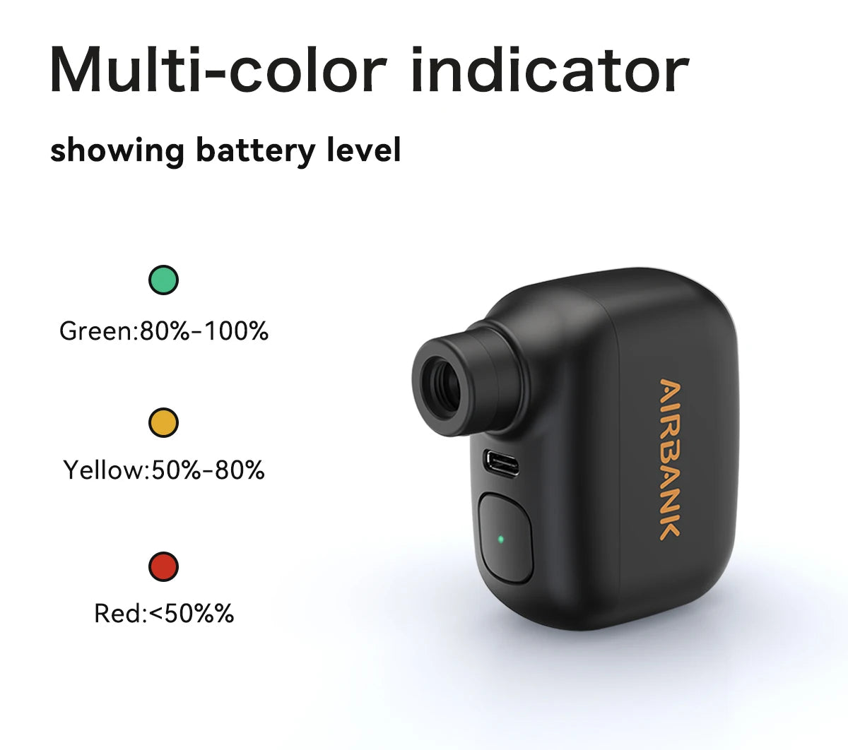 AIRBANK Pocket SE Mini Portable Electric Pump