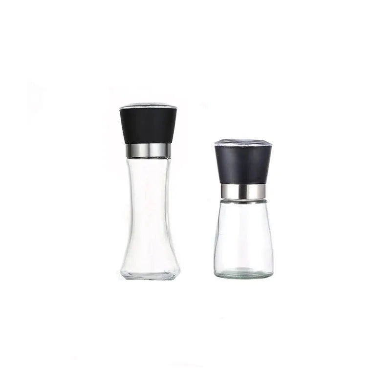 Glass Pepper Mill with Adjustable Grind