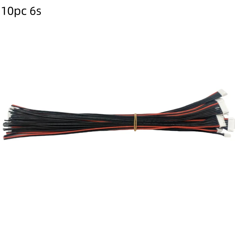 Prívodné vodiče balansovacieho konektora LiPo - balenie 10 ks, 1S až 8S