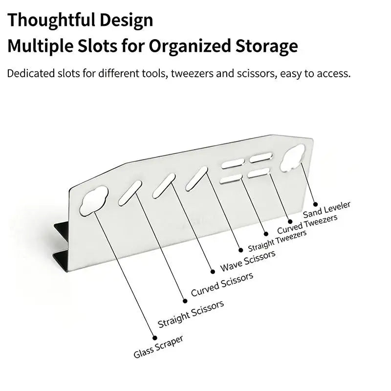 Aquarium Aquascaping Tool Holder, Steel or Acrylic Options