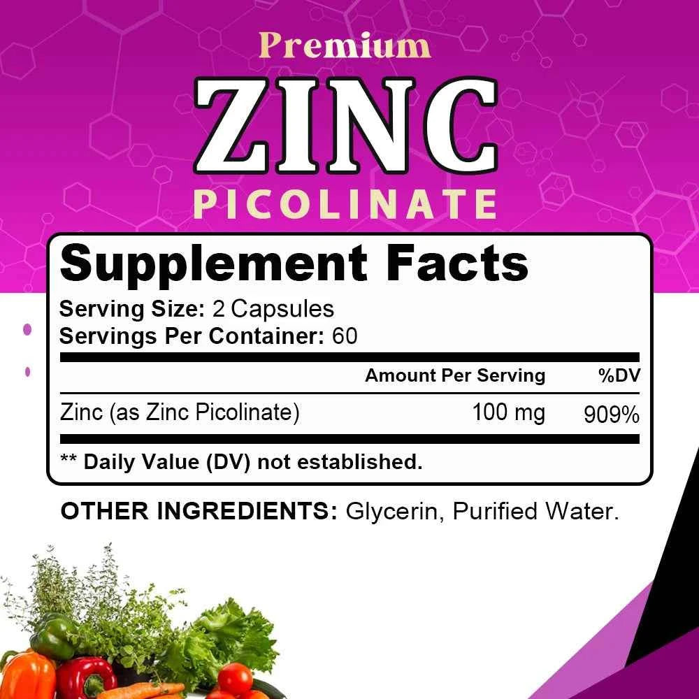 Zinc Supplement Capsules