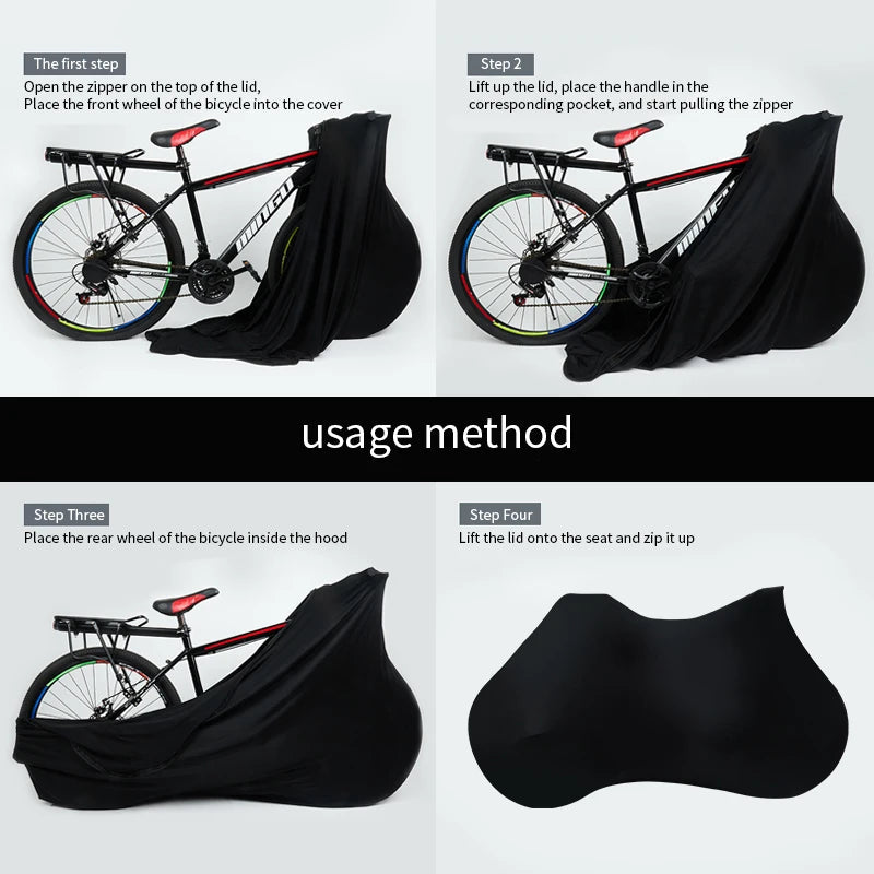 Bike All Protector Cover MTB Bicycle Protective Gear Anti-dust Wheels Frame Cover Scratch-proof Storage Bag Cycling Accessories