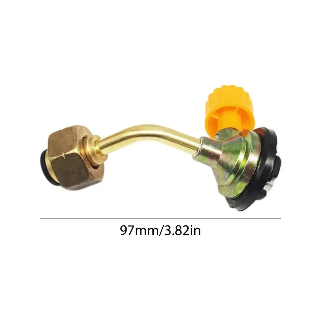 Gasventil- och slangadapter - flera alternativ