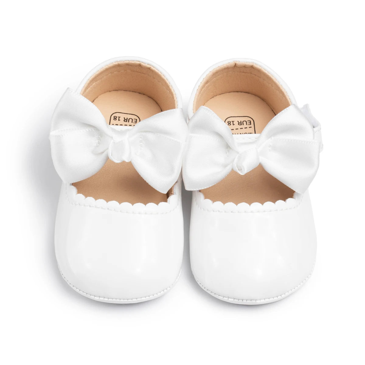 Baby Princess PU Toddler Shoes with Bow