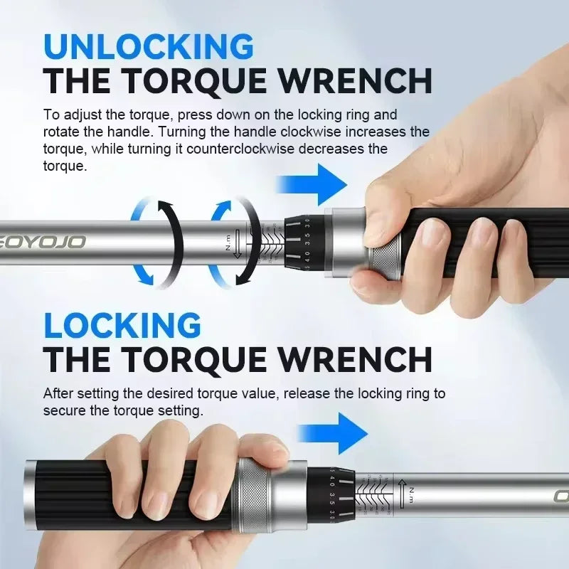 Adjustable Torque Wrench - Range Options
