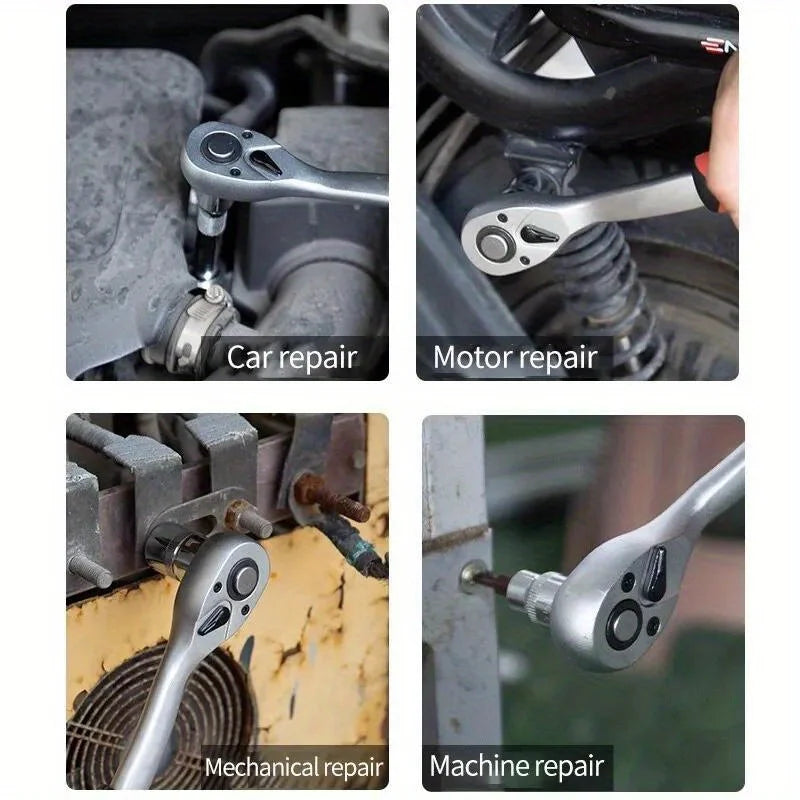24-Tooth Socket Ratchet Handle